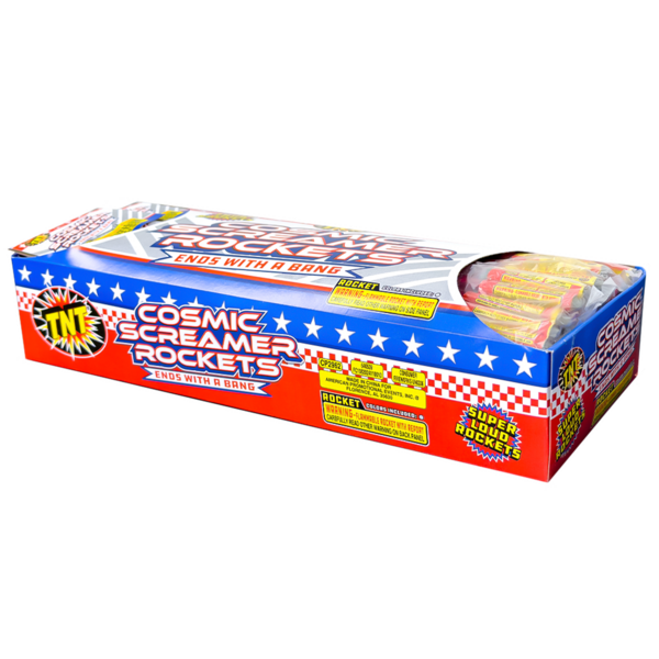 Firework Rockets & Missiles Cosmic Screamer Rockets