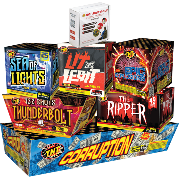 Firework Pre-Built Shows Retail Medium Show