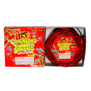 Firework Firecrackers Crackling Thunder String