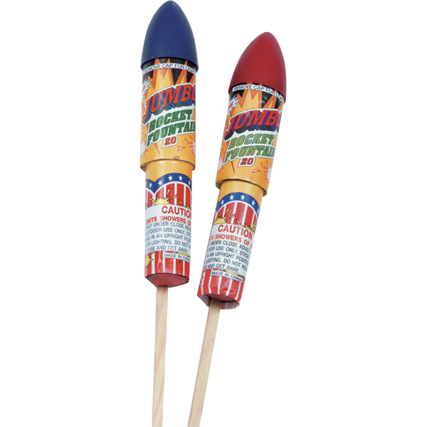 Firework Fountains Jumbo Rocket Fountain