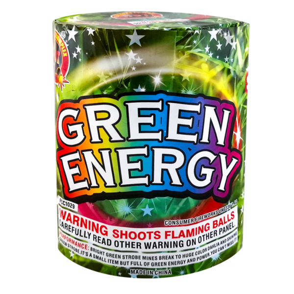 Firework Multi Aerials Green Energy