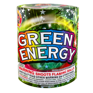 Firework Multi Aerials Green Energy