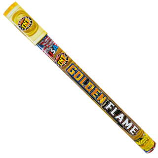 Firework Sparklers & Handheld Golden Flame