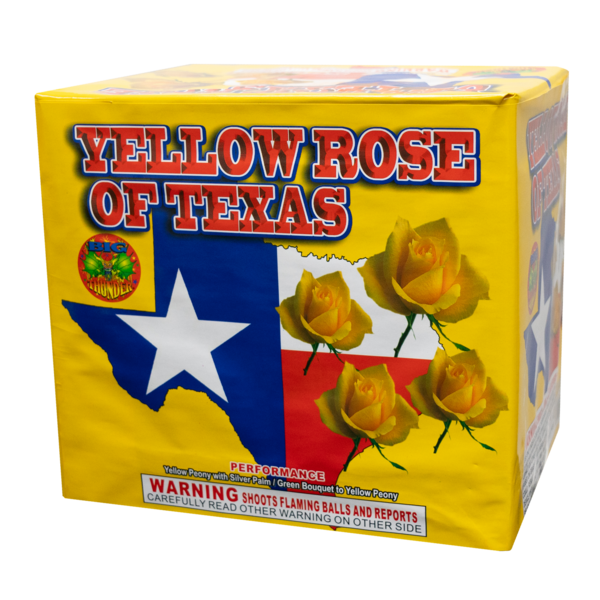 Firework Multi Aerials Yellow Rose Of Texas