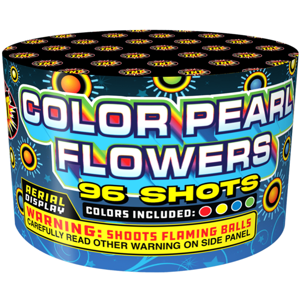 Firework Multi Aerials Color Pearl Flower 96 Shot