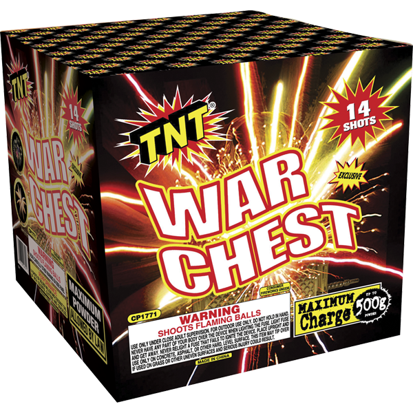 500 Gram Firework Finale Aerials War Chest   
