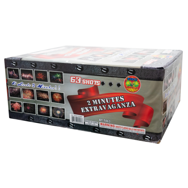 Firework Multi Aerials 2 Minutes Extravaganza