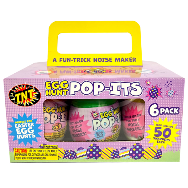 Firework Snappers Egg Hunt Pop Its 6 Pack