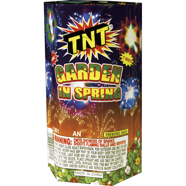 Firework Multi Aerials Garden In Spring