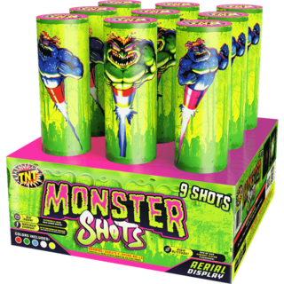 500 Gram Firework Finale Aerials Monster® Shots