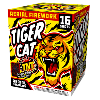 Firework Multi Aerials Tiger Cat