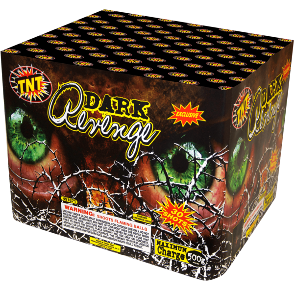 500 Gram Firework Finale Aerials Dark Revenge
