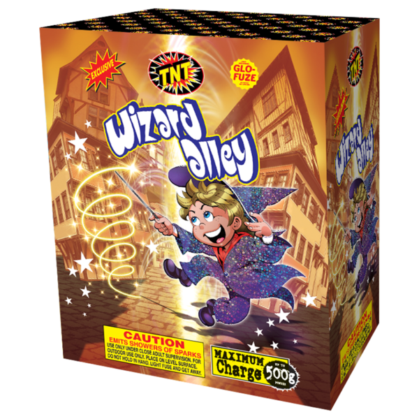 500 Gram Firework Fountains Wizard Alley