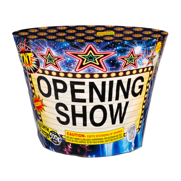 500 Gram Firework Fountains Opening Show®