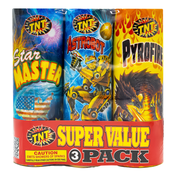 500 Gram Firework Fountains Super Value Pack