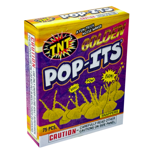Firework Snappers Golden Pop Its