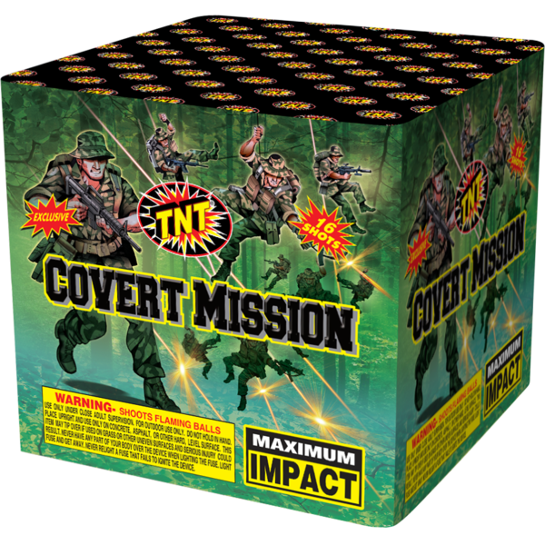 500 Gram Firework Finale Aerials Covert Mission