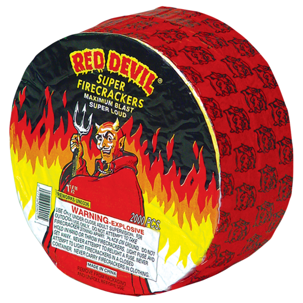 Firework Firecrackers Red Devil® 2000 Roll