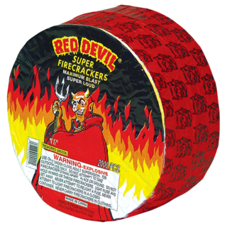 Firework Firecrackers Red Devil® 2000 Roll