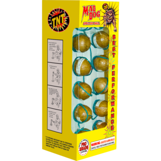 Firework Reloadables Mad Dog® Artillery Shells 12 Shot