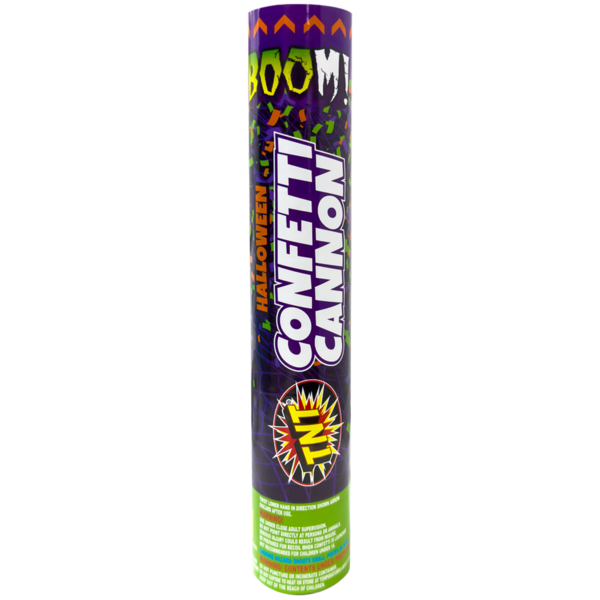 Firework Confetti & Streamers Halloween Confetti Cannon