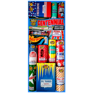 Firework Ground Assortments Centennial   Ss