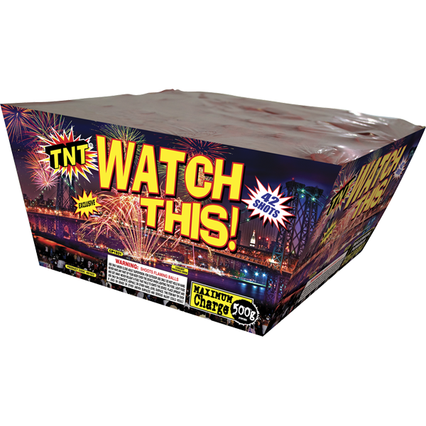 500 Gram Firework Finale Aerials Watch This! 