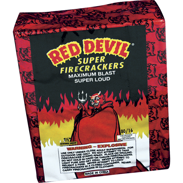 Firework Firecrackers 80/16 Red Devil® Firecrackers