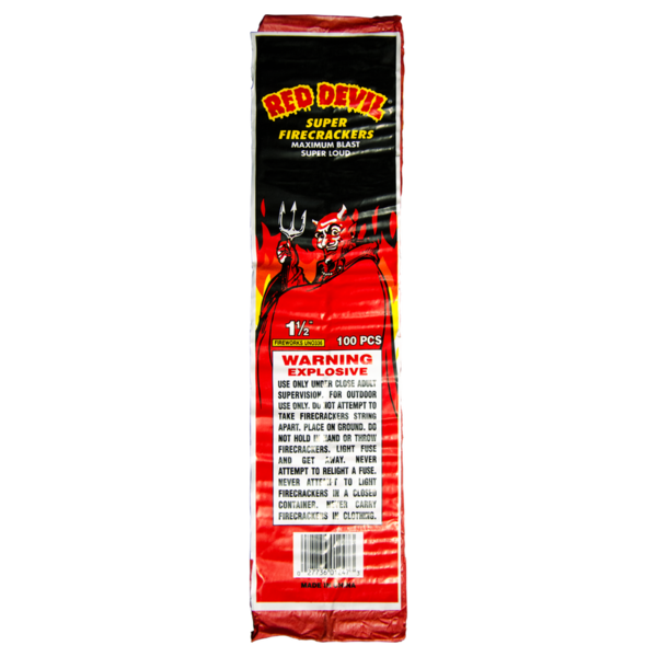 Firework Firecrackers Red Devil® 4/100 Pack Firecrackers
