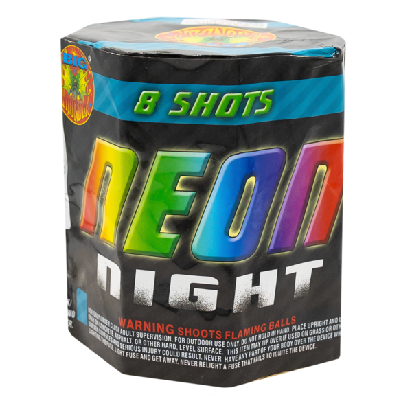 Firework Multi Aerials Neon Night